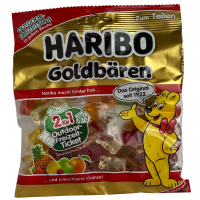 Желейні цукерки ведмедики Goldbaren Haribo 175g
