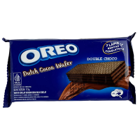 Шоколадні вафлі з шоколадним кремом Double Choco Oreo 140,4g