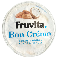 Йогурт зі смаком кокосу та мигдаля Bon Creme o smaku kokos&migdal Fruvita 250g