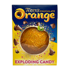 Апельсин з молочного шоколаду з стріляючими кульками Exploding Candy Chocolate Orange Milk Terry’s 175g