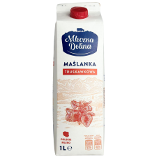 Ряжанка зі смаком полуниці Maslanka Mlechna Dolina 1l