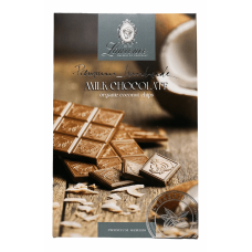 Шоколад молочний з органічними кокосовими пластівцями Laurence 80g
