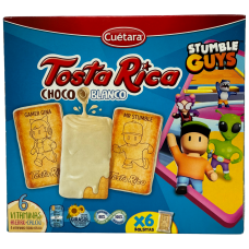Печиво в білому шоколаді Tosta Rica Choco Blanco Cuetara 220g