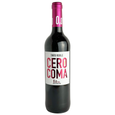 Вино безалкогольне червоне напівсолодке Blanco Cero Coma 750ml