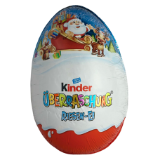 Яйце синє Kinder Uberraschung Riesen-Ei Ferrero 220 g
