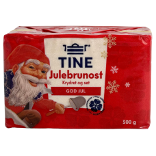 Сир Гудбрандсдален Julebrunost God Jul Tine Norway 500g