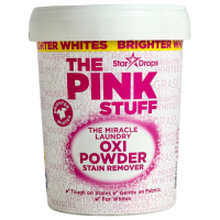 Плямовивідник для білих речей Oxi Powder Stain Remover The Pink Stuff Star Drops 1kg