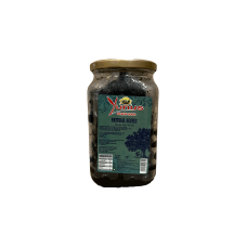 Чорні оливки з кісточкою без розсолу Black Natural Olives 500g