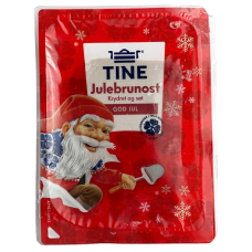 Сир слайсами Гудбрандсдален Julebrunost God Jul Tine Norway 130g