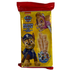Вафельні трубочки з ванільною начинкою Wafer Rolls Paw Patrol 150g