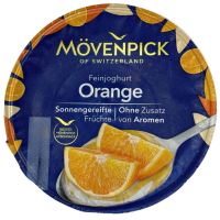 Йогурт зі смаком апельсину Feinjoghurt Movenpick 150g