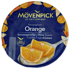 Йогурт зі смаком апельсину Feinjoghurt Movenpick 150g