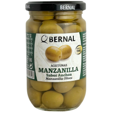 Оливки з кісточкою Manzanilla Bernal 300g