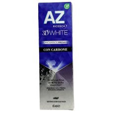 Зубна паста з вугіллям з відбілюючим ефектом Con Carbone Az 3D White 65ml