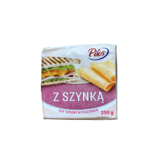 Тостовий сир зі смаком шинки Pilos 250g