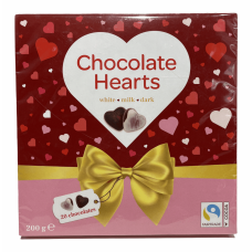 Цукерки у формі сердечок Chocolate Hearts 200g