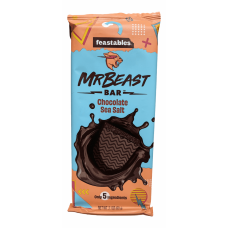 Темний шоколад з морською сіллю Chocolate Sea Salt Mr Beast Bar 60g
