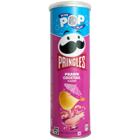 Картопляні чіпси зі смаком креветок Pringles Prawn Cocktail Flsvour 165g