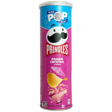 Картопляні чіпси зі смаком креветок Pringles Prawn Cocktail Flsvour 165g