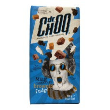 Молочний шоколад з брауні та ірискою Brownie fudge Dr. Choo 150g