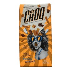 Молочний шоколад з печивом і карамеллю Cookie caramel Dr. Choo 150g