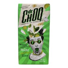 Білий шоколад з бізе та м'ятою Mint meringue lime Dr. Choo 150g
