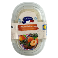 Вершковий козячий сир з абрикосом та розмарином Duc De Coeur 100g