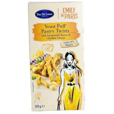 Грісіні з сиром ементаль і чедер Yeast Pastry Twists Duc De Coeur 125g
