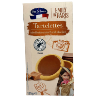 Тарталетки з шоколадно-карамельною начинкою Tartlets Chocolate&Caramel Duc De Coeur 125g