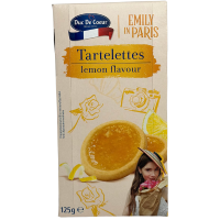 Тарталетки з лимонною начинкою Tartlets Lemon Flavour Duc De Coeur 125g