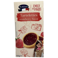 Тарталетки з полуничною начинкою Tartlets Strawberry Duc De Coeur 125g