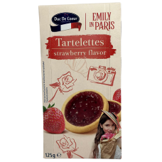 Тарталетки з полуничною начинкою Tartlets Strawberry Duc De Coeur 125g