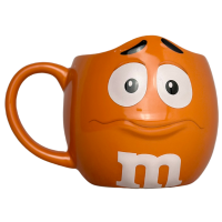 Чашка оранжева M&Ms