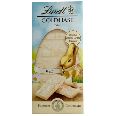 Шоколад білий 120g Lindt gold bunny