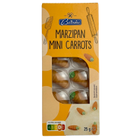 Марципанові моркви для прикрашання випічкм 25г Belbake