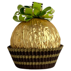 Молочний шоколад зі шматочками фундука у вигляді кулі Ferrero Rocher Grand 125g