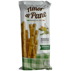 Грісіні з розмарином Rosmarino Amor di Pane 125g