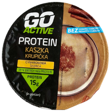 Протеїнова манна кашка без доданого цукру GoACTIVE з корицею 200g