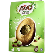 Молочне шокодадне яйце з кульками Aero peppermint bubbles Nestle 230g