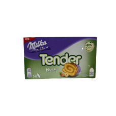 Бісквіти з горіховою начинкою Tender Nuss Milka 185g