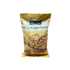 Арахіс в медово-солоній глазурі Honey Roasted Peanuts Alesto 200g