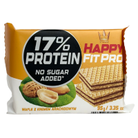 Вафлі протеїнові з горіховим смаком Happy Fit Pro 95g