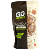 Гранола протеїнова з горіхами та карамеллю Go Active 200g