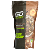 Гранола протеїнова з шоколадом та персиком Go Active 200g