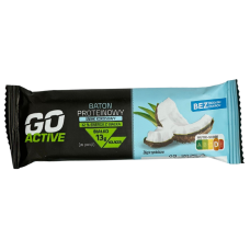 Батончик протеїновий зі смаком кокосу без цукру Baton Proteinowy Go Active 40g