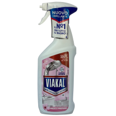 Засіб для очищення сантехніки з квітковим ароматом Fresco profumo Viakal 470ml