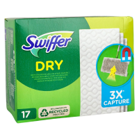 Сухі серветки, запаски для швабри Swiffer Dry 17шт