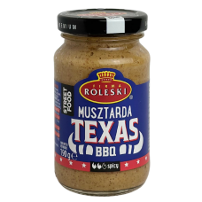 Гірчиця Musztarda Roleski Texas BBQ гостра 190g