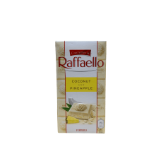 Білий шоколад зі саком кокосу та ананасу Coconut and Pineapple Raffaello Ferrero 90g