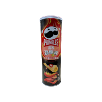 Картопляні чіпси з пряним смаком раків Super Hot Pringles 110g